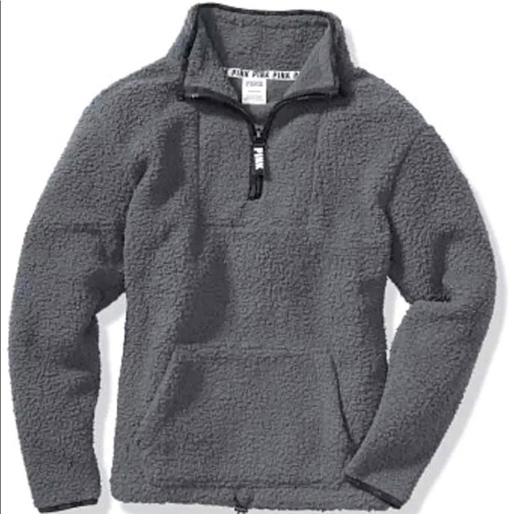 PINK Victoria's Secret Tops - ‼️ VS PINK Sherpa pullover ‼️